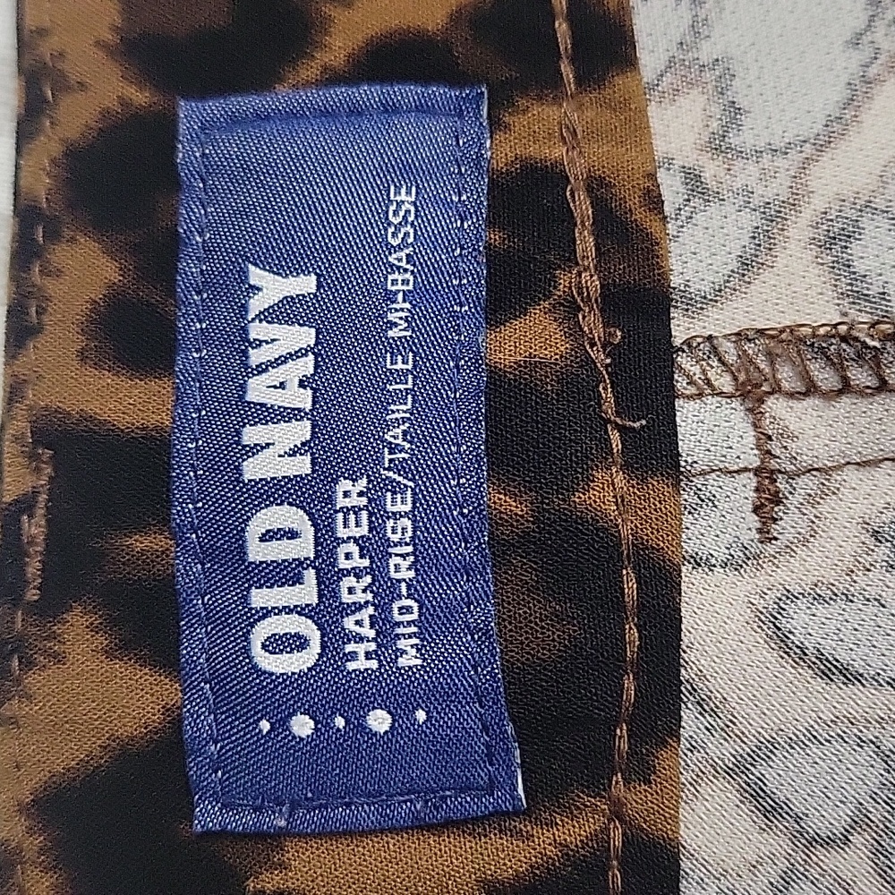 Ladies Animal Print Dress Pants - Picture 4 of 5